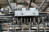 Machine semi-automatique de stratification de cannelure de papier de carton ondulé à grande vitesse