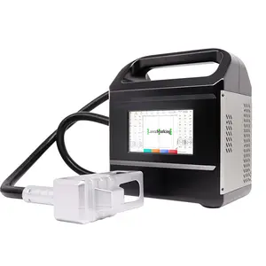 Zuinige Draagbare Mini Handheld Fiber Laser Markering Machine Prijs Voor Metaal En Kunststof 20W 30W 50W Max Laser Bron 1064 Nm