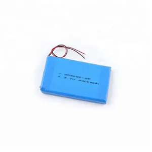 great power lipo battery 505080 3.7V 4400mah rechargeable lithium polymer battery lithium ion battery