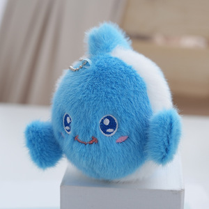 Nieuwe zeedieren knuffel sleutelhanger speelgoed oceaan dieren knuffels kreeft krab haai knuffel pop hanger - Product Image 2