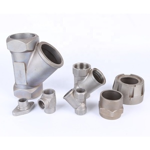 Suministro de fábrica: Componentes de fundición de precisión de silicita sol para accesorios de tubería de acero inoxidable no estándar personalizados - Product Image 1