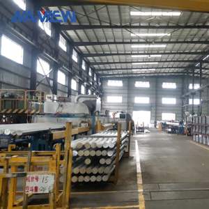 I profili di estrusione in alluminio a metà tondo per azienda cinese per uso porta offrono servizi di punzonatura per saldatura di taglio - Product Image 6