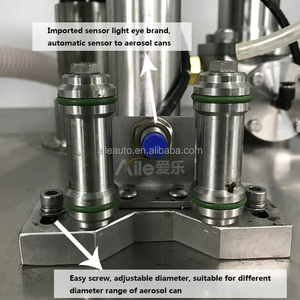 Máquina Semiautomática Neumática de Llenado y Sellado de <span class=keywords><strong>Aerosoles</strong></span> BOV de Acero Inoxidable 304/316L - Product Image 5
