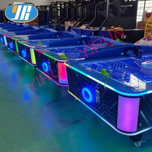 Máquina de Juego Arcade YIRUN Air <span class=keywords><strong>FX</strong></span>, Air Hockey Operado con Monedas, Juego de Canje para Parques de Diversiones en Inglés - Product Image 6