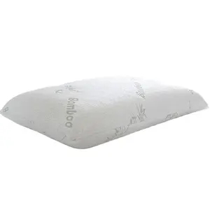 Nueva cama doble mediana transpirable plegable de alta calidad, funda de bambú de Aloe Vera, almohada de espuma personalizable de tamaño de memoria