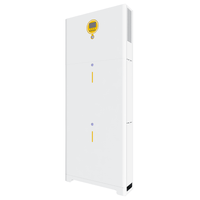 Batterie de stockage d'énergie solaire LiFePO4 10 kWh avec protection IP21, conception empilable, onduleur 5,5 kW, système tout-en-un