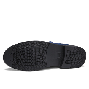 Botas de Hombre Borsa, Botas de Piel Auténtica hasta el Tobillo, <span class=keywords><strong>Punta</strong></span> Puntiaguda, Botas Chelsea Cómodas para Hombre - Product Image 6