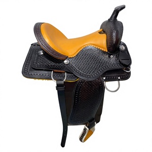 Silla de montar ecuestre inglesa de alta demanda BS International, de cuero genuino de búfalo, y brida para caballo artesanal sostenible. - Product Image 5