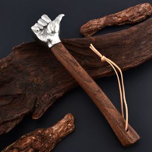 Marteau de camping industriel DIY pour extérieur, poignée ergonomique en bois carbonisé, diamètre de la face de 8,5 cm, garantie 1 an, personnalisable OEM - Product Image 4
