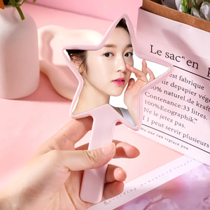 Vente en gros de miroir de maquillage Kawaii avec logo personnalisé, miroir de maquillage cosmétique portable - Product Image 5