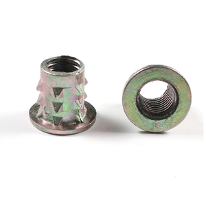 Vente en gros Helicoli M3 M4 M6 M10 en acier inoxydable métal laiton à bride hexagonale insertion filetée pour le <span class=keywords><strong>bois</strong></span> - Product Image 6