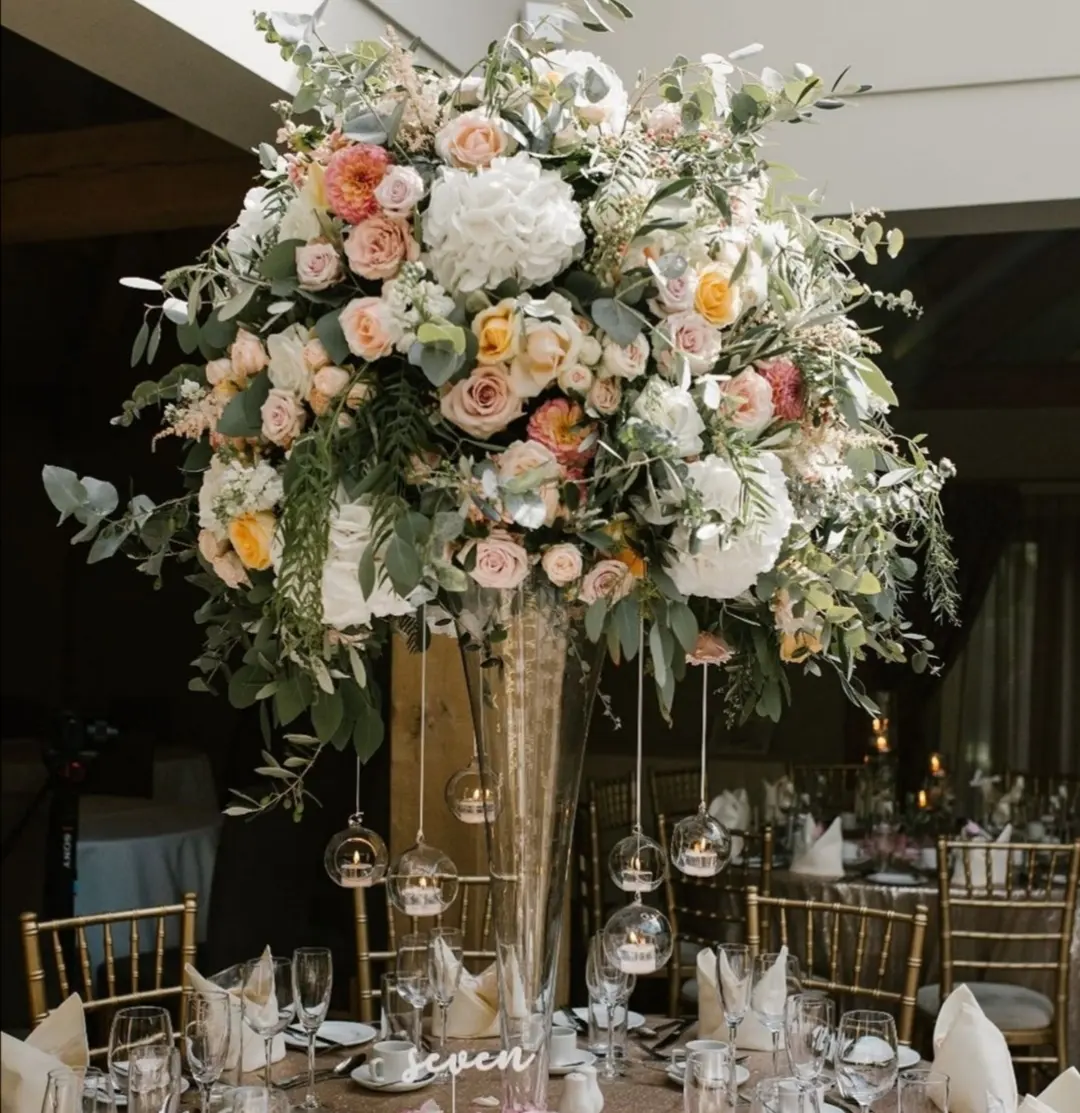 IFG 23 pollici disposizione di fiore artificiale per la cerimonia nuziale del fiore di nozze centrotavola decorazione