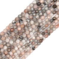Cristal naturel brut améthyste Rose Quartz perlé brin minuscule 2mm,3mm,4mm perles de pierres précieuses à facettes fabrication de bijoux à bricoler soi-même