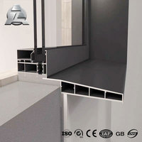 Profilé de rebord de fenêtre en aluminium extrudé pour système de fenêtre et de porte coulissantes