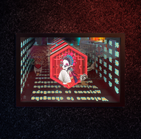Enseigne lumineuse LED néon personnalisable effet miroir infini à double tunnel mural, pour décoration de magasins et bâtiments, avec prise transformateur