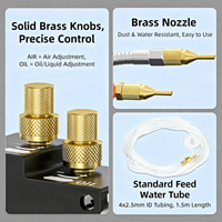 Accessoires pour machines-outils : Buse de refroidissement par pulvérisation pour découpe de métal BPV-3000, Buse de pulvérisation de métal STR-01, Buse de découpe