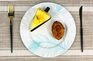 Usine conception en gros pas cher mélamine vaisselle assiettes - Product Image 5