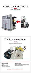 เบรกเกอร์ ABBs VD4 สำหรับมอเตอร์เก็บพลังงาน 220-250V, อุปกรณ์ชาร์จแท้สำหรับกลไก, ช่วงแรงดันไฟฟ้ากว้าง, เชื่อถือได้และได้รับการรับรอง - Product Image 3