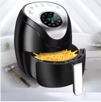 Friteuse à air électrique moderne, dernière génération, appareils électroménagers de cuisine, écran LCD, cuisson sans huile, qualité commerciale