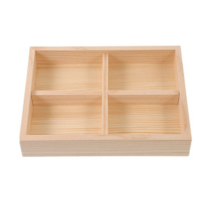 Gỗ Snack khay giường phục vụ Snack Lap khay gỗ đồ ăn nhẹ phục vụ khay - Product Image 4