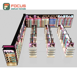 Vitrine de présentation haut de gamme pour perruques, avec plusieurs tiroirs, étagères en verre et système de verrouillage, pour magasin de perruques - Product Image 6