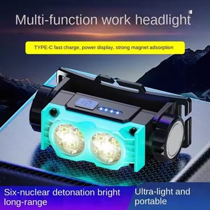 Outdoor Night Fishing Magnetic Suction Maintenance Work Lamp Rechargeable Usb Led Torch <strong>Flashlight</strong> Work Light - Product Image 3
