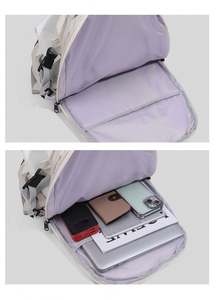 Nueva Mochila Escolar Deportiva Informal y Colorida de Estilo Coreano Ligera para Niñas con Bolsillos Laterales - Product Image 5