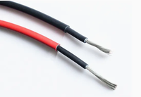 PV-Modell CE für IEC 60227 0,6/1kV 4mm² XLPO Hitzebeständige Ummantelung Verzinntes Kupfer Einadrig Rot Elektrische Leitungen