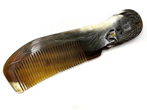 Peigne à cheveux en corne de buffle naturelle de qualité supérieure pour démêler en douceur, masser le cuir chevelu et prendre soin des cheveux au quotidien, disponible à un bon prix - Product Image 5