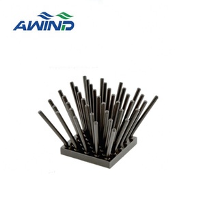 Disipador de Calor de <span class=keywords><strong>Aluminio</strong></span> Anodizado Personalizado, <span class=keywords><strong>Flexible</strong></span>, con Aletas, Redondo, Modelo A4000, 120*120*25mm - Product Image 3