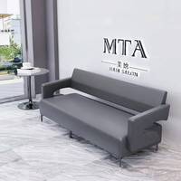 Nouveau Fauteuil de Bureau Commercial K 2026 en Cuir Plein Rembourré de Haute Qualité, Chaise de Réception, Banc d'Attente
