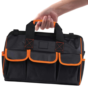OEM/ODM Waterproof Heavy Duty 150 lb Capacity Multi-Compartment <b>Tool</b> <b>Bag</b> Organizer Adjustable Strap Padded Handle - Product Image 3
