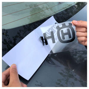 สติกเกอร์ติดรถยนต์กันน้ำ ทนรังสียูวี แบบไดคัท สำหรับติดกันชนรถยนต์ กระจกหน้ารถ ไวนิล ติดกระจกรถยนต์ สติกเกอร์แบบกำหนดเอง - Product Image 1