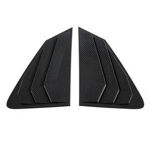 แผ่นบังตาหน้าต่างด้านหลังรถสำหรับ<span class=keywords><strong>2022</strong></span> <span class=keywords><strong>Yaris</strong></span> CROSS 2024 ABS ที่ครอบชัตเตอร์สีคาร์บอน - Product Image 2