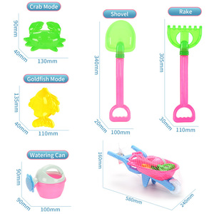 Ensemble <span class=keywords><strong>de</strong></span> jouets <span class=keywords><strong>de</strong></span> plage 6 pièces : pelle, râteau, moules à <span class=keywords><strong>sable</strong></span> (crabe, poisson), arrosoir, outils <span class=keywords><strong>de</strong></span> jeu <span class=keywords><strong>de</strong></span> <span class=keywords><strong>sable</strong></span>, pour la construction <span class=keywords><strong>de</strong></span> châteaux <span class=keywords><strong>de</strong></span> <span class=keywords><strong>sable</strong></span>, jouets d'été en plein air - Product Image 6