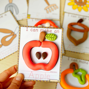 Kit de Masa para Modelar No Tóxica con Temática de Otoño, Juguete de Masa Hecho a Mano para Actividades de Aprendizaje Temprano - Product Image 4