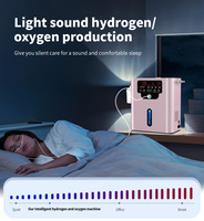 Bouteille d'inhalateur d'eau hydrogénée PEM haute pureté 3 en 1 avec sortie d'oxygène et de gaz hydrogène pour machine d'inhalation d'hydrogène thérapeutique