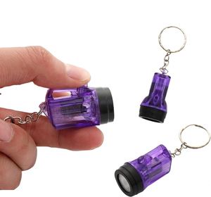 Cheap Mini LED Keychain Light Portable Ultra <b>Bright</b> Battery Powered Key Ring <b>Torch</b> for Outdoor Camping Hiking Emergency Lighting - Product Image 1