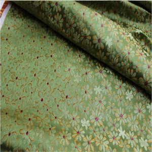 Venta al por mayor de fábrica precio más barato estilo elegante diseño floral comercializable tela de brocado para textiles para el hogar - Product Image 5