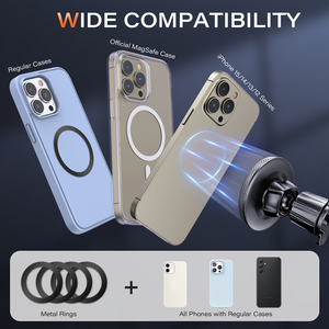 Support de téléphone portable magnétique universel rotatif à 360° pour bureau, fixation sur poteau, support de ventilation de voiture, nouveau support magnétique pour téléphone portable pour voiture - Product Image 3