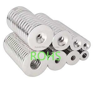 Tùy Chỉnh Bán N52 NdFeB Nam Châm Động Cơ Siêu Cao Chìm Lỗ N35 N40 N45 Kinh Nghiệm Arc Khối Đĩa Vĩnh Viễn Neodymium Nam Châm - Product Image 6