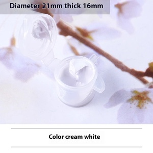 กาวเรซิ่นอีพ็อกซี่ AB สีเข้มข้นสูง กาวอะคริลิค สีครีม ของเล่นสร้างสรรค์ กาวผลไม้ DIY กาวซิลิโคนบีบได้ สีสันสดใส - Product Image 6