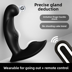 Produtos de Masturbação Masculina, Massageador <span class=keywords><strong>Anal</strong></span> com Controle Remoto, Plug <span class=keywords><strong>Anal</strong></span> Vibratório XT - Product Image 4