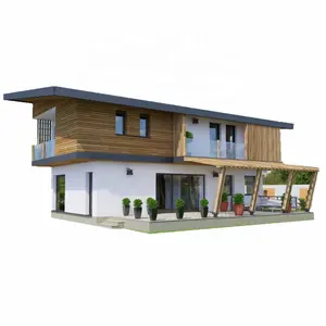 China Factory Supply Ready Made ISO Steel Prefab Home Prefabricated House Villa Luxury