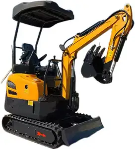 Nova máquina escavadeira 1 3 5 ton mini escavadeira 2 5 ton 3 ton micro escavadeira para venda