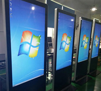 Écran de réseau numérique LCD tactile Vertical de 84 pouces, affichage de panneau vidéo, lecteur multimédia
