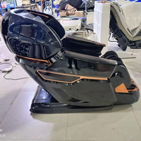 Chaise de massage électrique à infrarouge à gravité zéro de luxe pour usage domestique de la marque Zhouqi 8500 avec fonction de chauffage