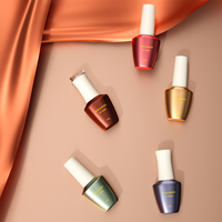 Flacon en verre vide pour vernis à ongles, 14 ml, avec logo personnalisé, emballage de luxe brillant et élégant