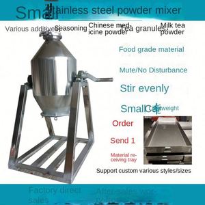 Batteur manuel en acier inoxydable avec moteur renforcé, réservoir de mélange commercial pour poudres alimentaires, usage domestique et spécial - Product Image 5