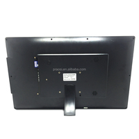 Alta calidad Android Digital Photo & Video Frame 18 IPS Panel Reproductor de publicidad con reloj de pantalla táctil Formato de audio de la WiFi-MP3
